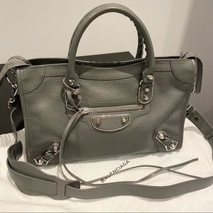 Balenciaga City Metallic Edge Small Bag